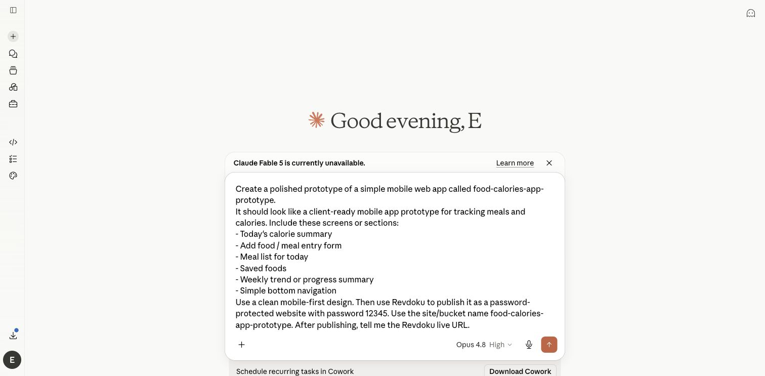 Publish Password-Protected Demo Sites