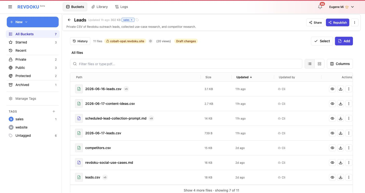 Publish a Protected Startup Report