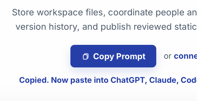 Revdoku Copy Prompt button copied