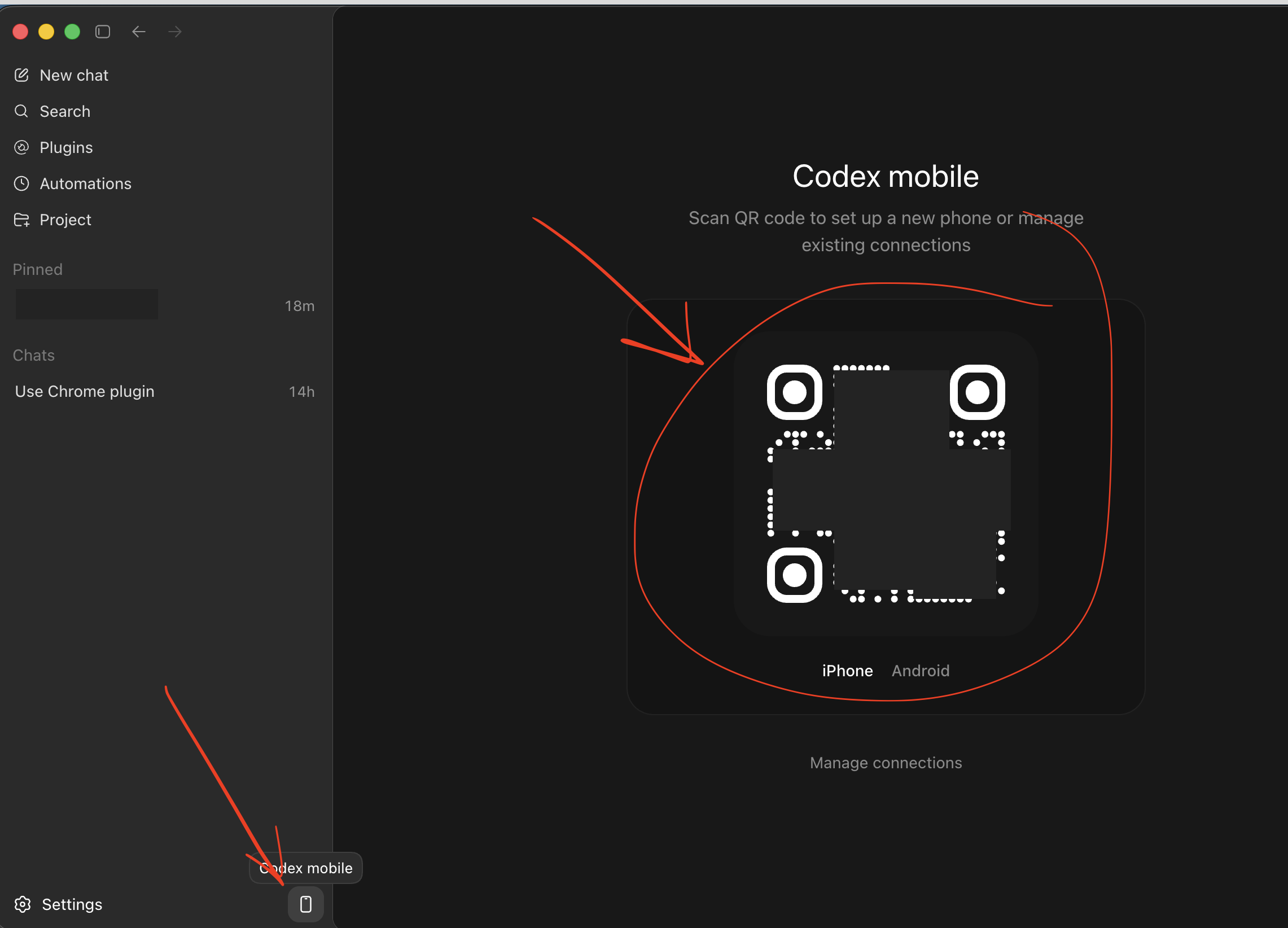 Control Codex from iPhone or Android with ChatGPT Remote