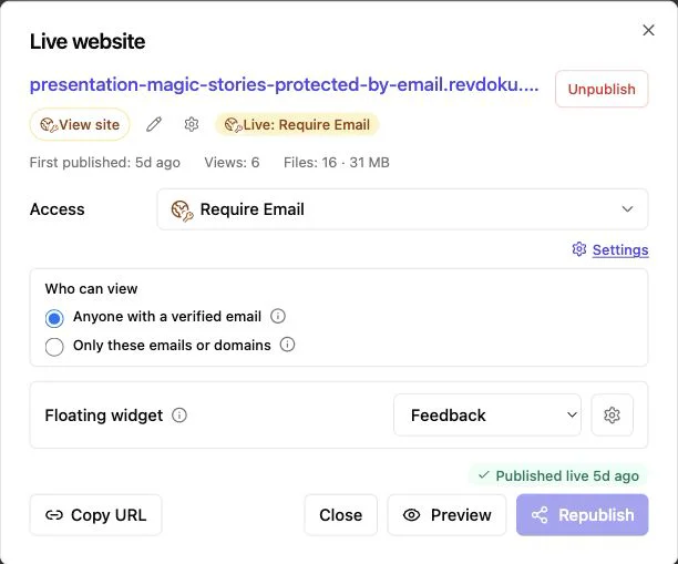 Website Visitor Identification with Verified Email